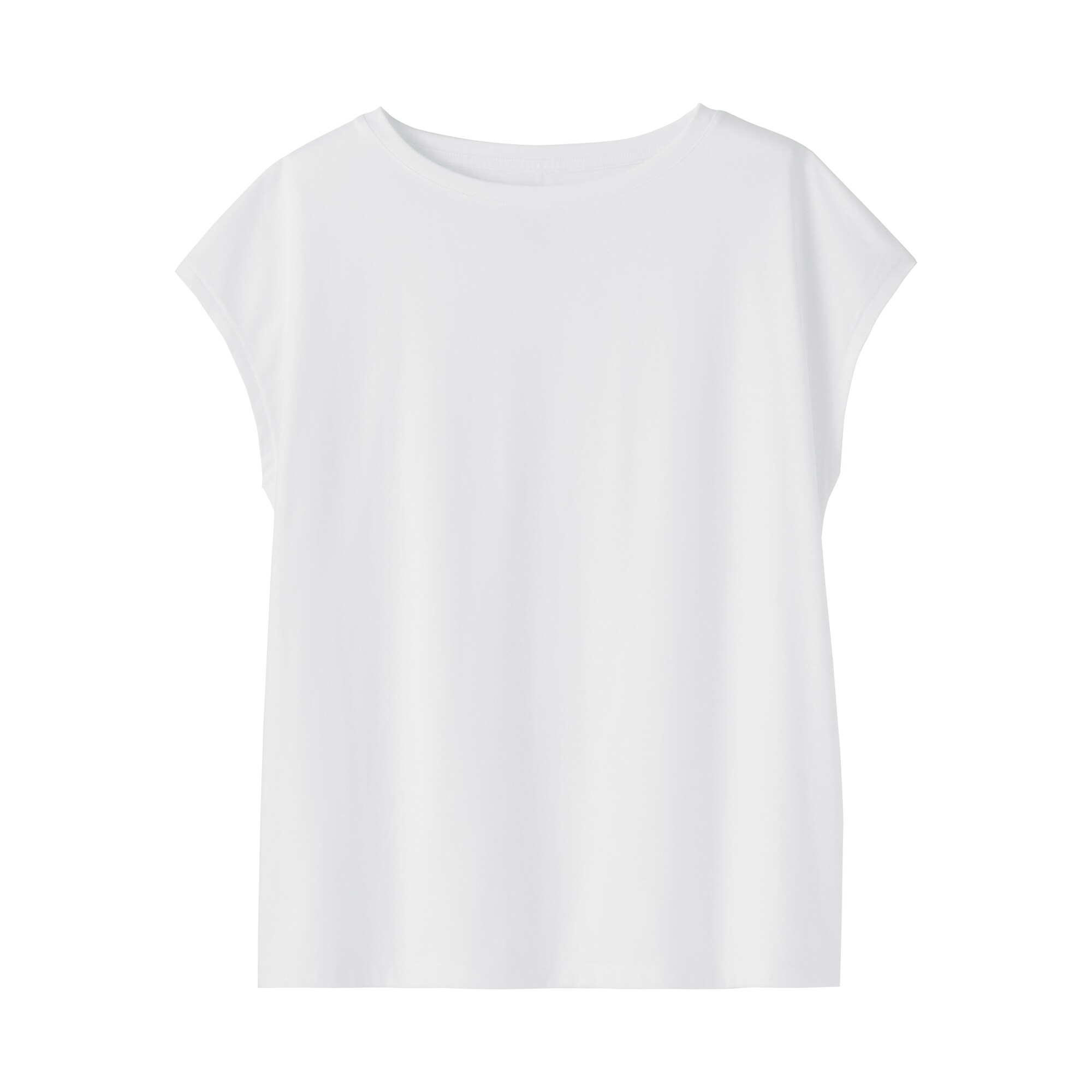 婦人　天竺編みフレンチスリーブＴシャツ（ＶＮ）