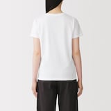 婦人　天竺編みクルーネック半袖Ｔシャツ（ＶＮ）