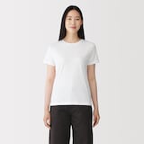 婦人　天竺編みクルーネック半袖Ｔシャツ（ＶＮ）