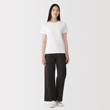 婦人　天竺編みクルーネック半袖Ｔシャツ（ＶＮ）