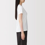 婦人　天竺編みクルーネック半袖Ｔシャツ（ＶＮ）