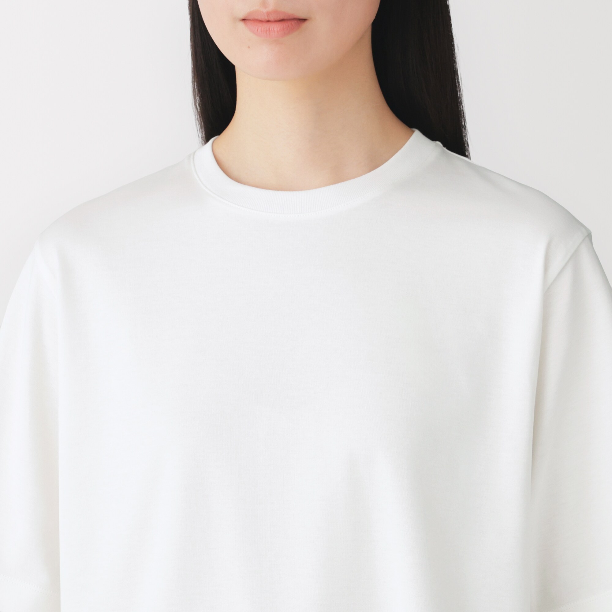 婦人　涼感ＵＶカットクルーネックワイド半袖Ｔシャツ（ＡＳＥＡＮ）