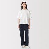 婦人　涼感ＵＶカットクルーネックワイド半袖Ｔシャツ（ＡＳＥＡＮ）