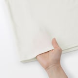 婦人　カシミヤ混リブ編みタートルネック長袖Ｔシャツ