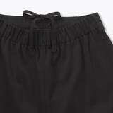 婦人　スムースポンチイージーテーパードパンツ