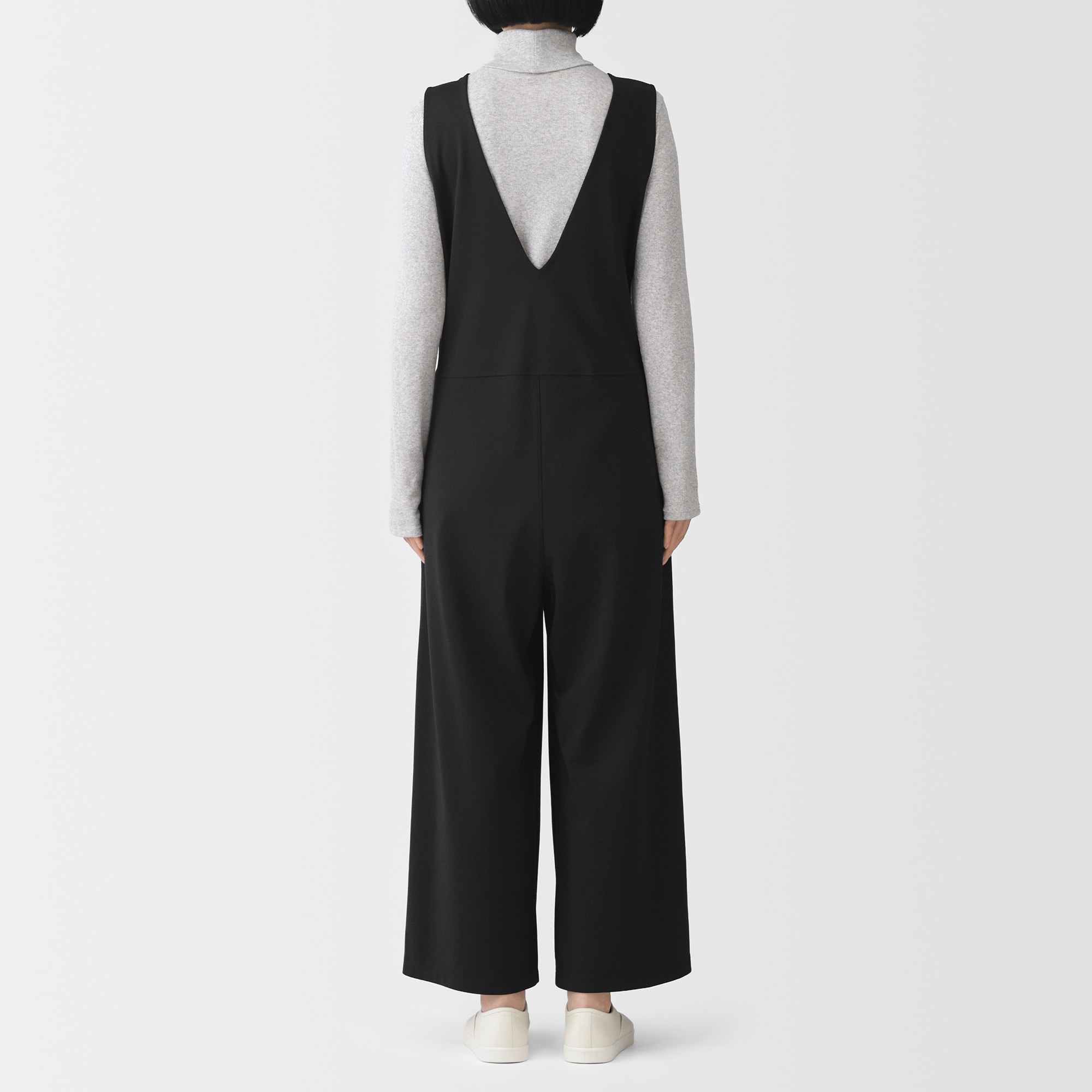 婦人 スムースポンチジャンプスーツ | 無印良品