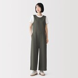婦人　スムースポンチジャンプスーツ