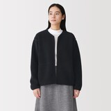 婦人　ボアフリースジャケット