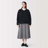 婦人　ボアフリースジャケット