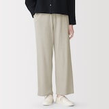 婦人　ワッフル編みパンツ