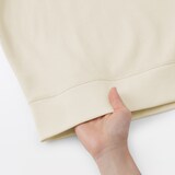 婦人　ワッフル編みクルーネック長袖Ｔシャツ
