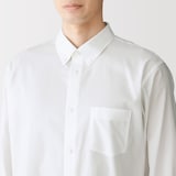 紳士　ノンアイロンボタンダウン長袖シャツ
