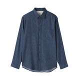 紳士　デニムシャツ
