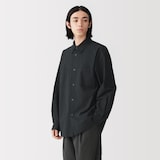 紳士　洗いざらしブロードオーバーシャツ