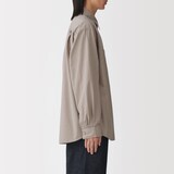 紳士　洗いざらしブロードオーバーシャツ