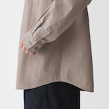 紳士　洗いざらしブロードオーバーシャツ
