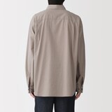 紳士　洗いざらしブロードオーバーシャツ