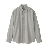 紳士　乾きやすいストレッチ長袖シャツ