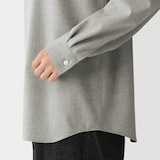 紳士　乾きやすいストレッチ長袖シャツ