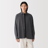 紳士　乾きやすいストレッチ長袖シャツ