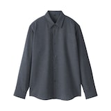 紳士　乾きやすいストレッチ長袖シャツ