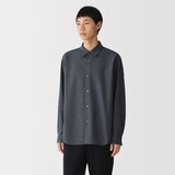 紳士　乾きやすいストレッチ長袖シャツ