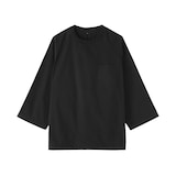 紳士　涼感　プルオーバー布帛Ｔシャツ