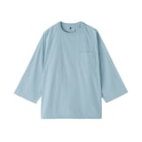 紳士　涼感　プルオーバー布帛Ｔシャツ