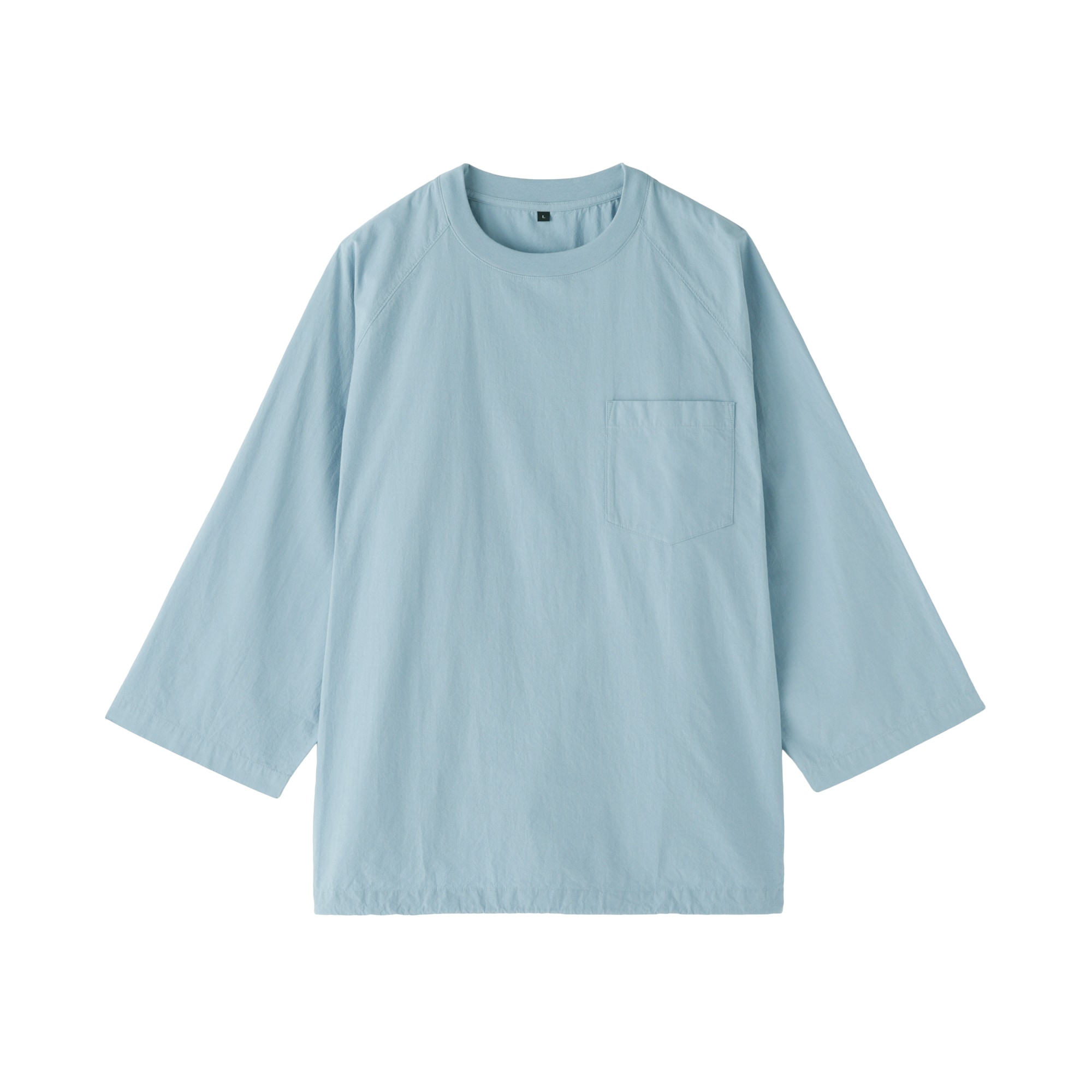 紳士　涼感　プルオーバー布帛Ｔシャツ