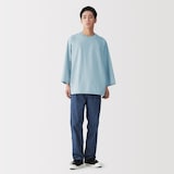 紳士　涼感　プルオーバー布帛Ｔシャツ