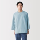 紳士　涼感　プルオーバー布帛Ｔシャツ