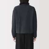 婦人　洗えるフルジップカーディガン