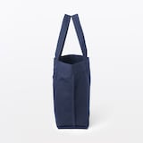 帆布　横型　トートバッグ