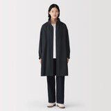 婦人　撥水ＵＶカット　フードがしまえるロングコート
