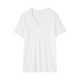 紳士　さらっと綿　Ｖネック半袖Ｔシャツ（ＯＳ）