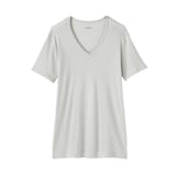 紳士　さらっと綿　Ｖネック半袖Ｔシャツ（ＯＳ）