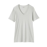 紳士　さらっと綿　Ｖネック半袖Ｔシャツ（ＯＳ）