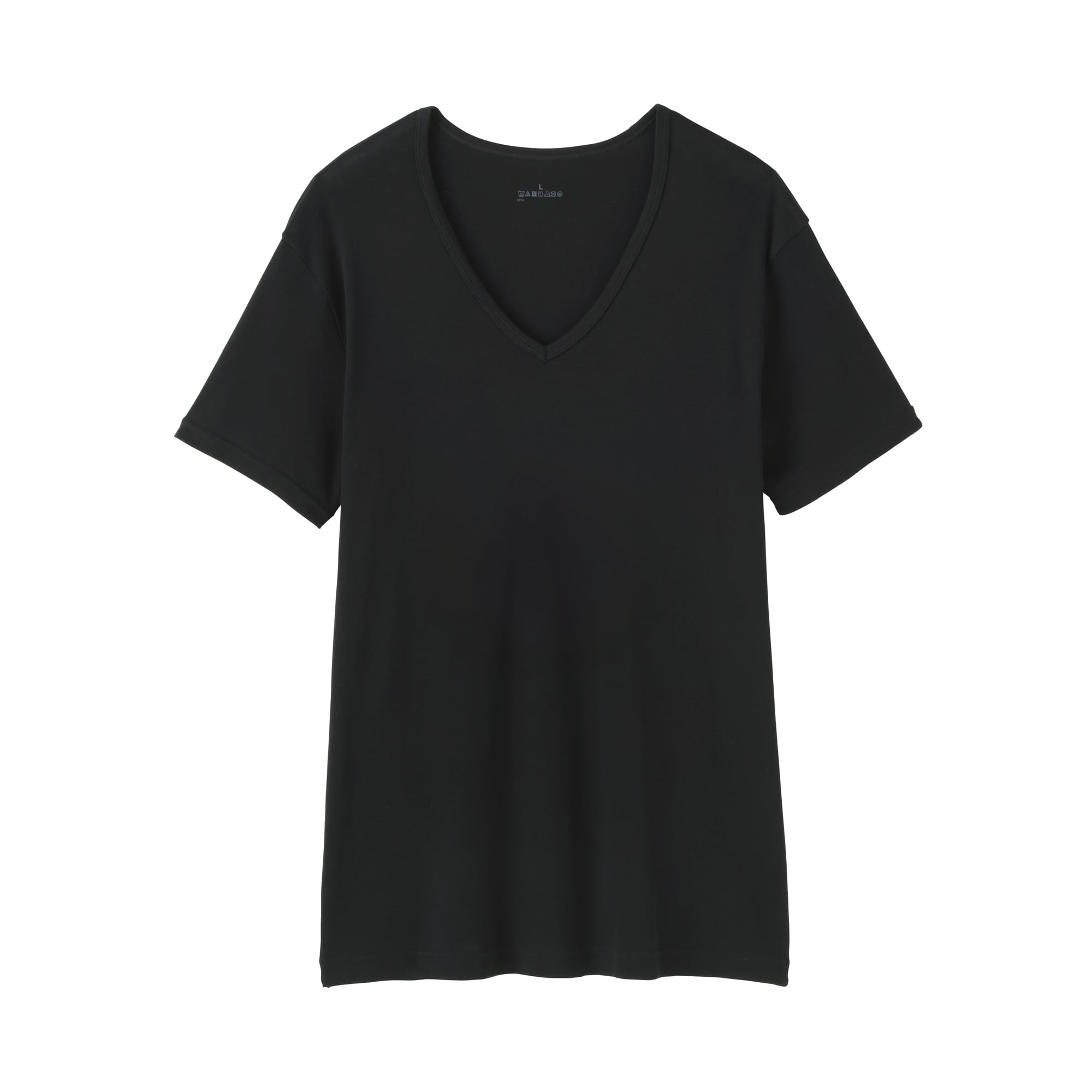 紳士　さらっと綿　Ｖネック半袖Ｔシャツ（ＯＳ）