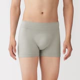 紳士　なめらか　立体成型　前閉じ　ボクサーパンツ