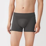 紳士　なめらか　立体成型　前閉じ　ボクサーパンツ