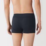 紳士　なめらか　立体成型　前閉じ　ボクサーパンツ