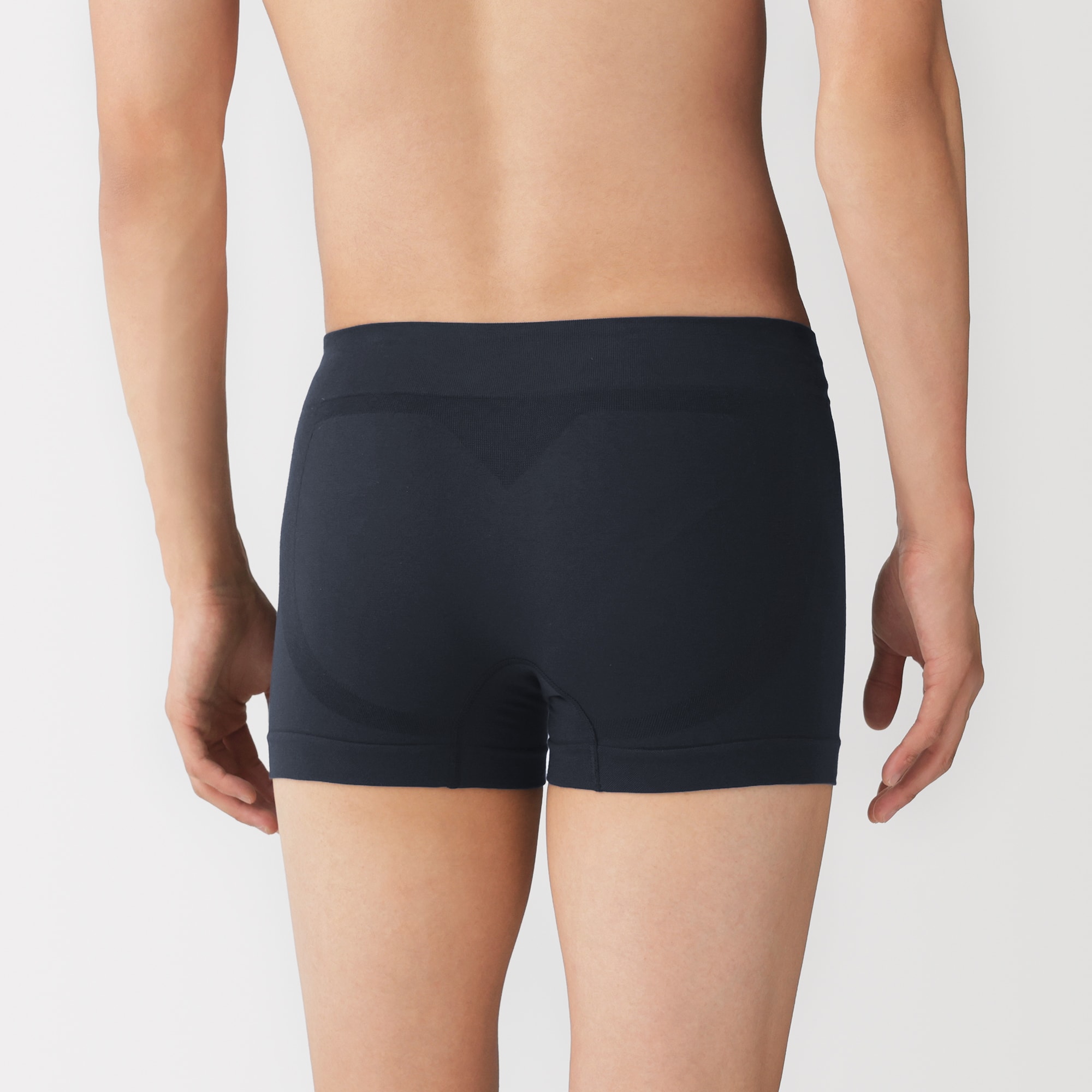 紳士　なめらか　立体成型　前閉じ　ボクサーパンツ