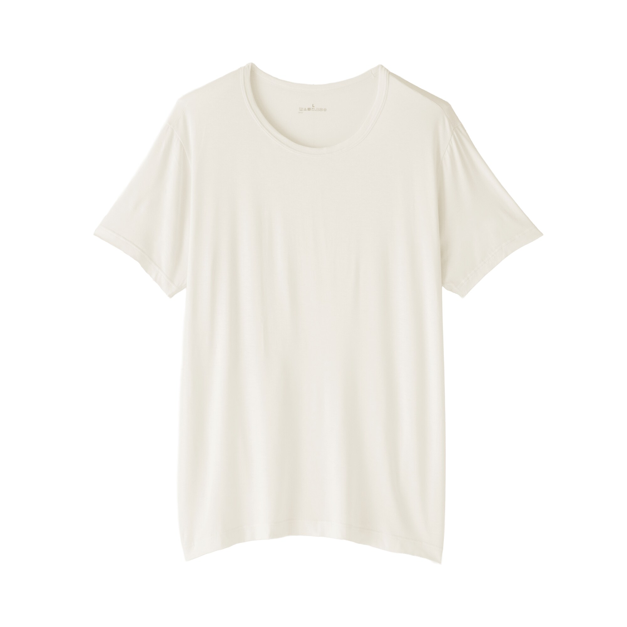 紳士　着るスキンケア　クルーネック半袖Ｔシャツ