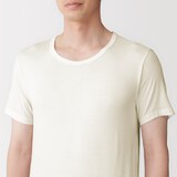 紳士　着るスキンケア　クルーネック半袖Ｔシャツ