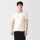 紳士　着るスキンケア　クルーネック半袖Ｔシャツ