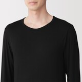 紳士　着るスキンケア　クルーネック長袖Ｔシャツ