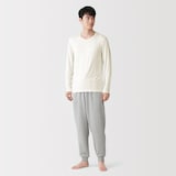 紳士　着るスキンケア　クルーネック長袖Ｔシャツ