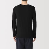 紳士　着るスキンケア　クルーネック長袖Ｔシャツ