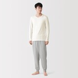 紳士　着るスキンケア　クルーネック長袖Ｔシャツ
