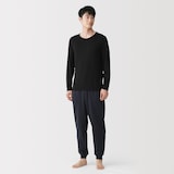 紳士　着るスキンケア　クルーネック長袖Ｔシャツ
